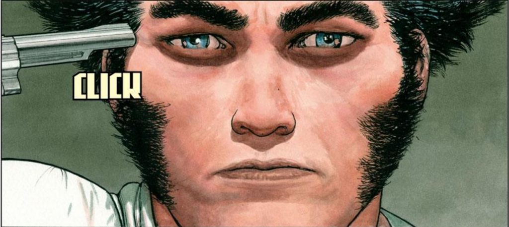 A blue eyed Wolverine?