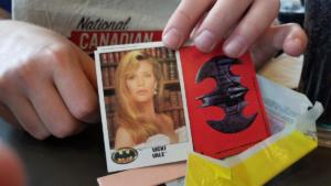 The Kim Basinger as Vicki Vale card reveals the high quality of this set.